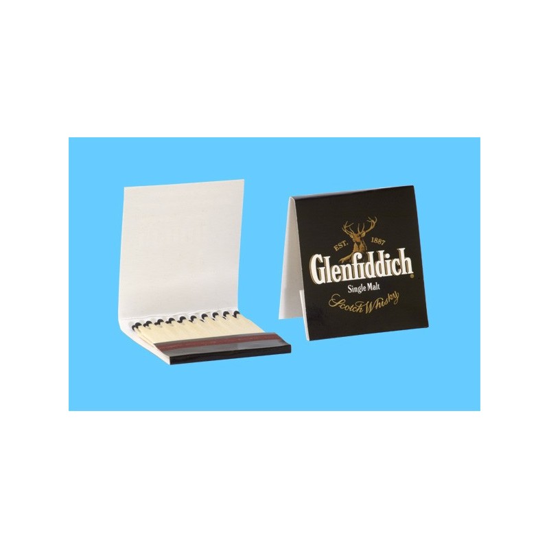 Streichholzbuch mit 20 Streichhölzern, 55*50 mm