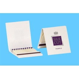 Grāmatas formas sērkociņu kastīte ar 10 sērkociņiem, 55*50 mm