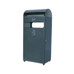 Tuhatoos-prügikast õue, tumehall