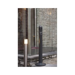 Torukujuline tuhatoos õue 3 L, must