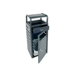 Tuhatoos-prügikast õue, tumehall