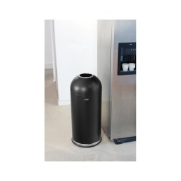 Prügikast ümar 52 L, must