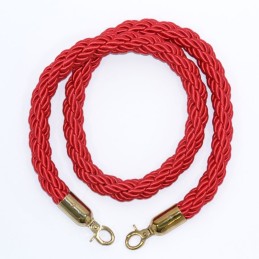 Piirdeköis punane 1,5 m (kuldne konks)