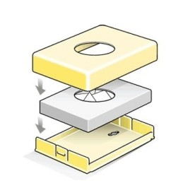 Hügieenikoti hoidja, kroom