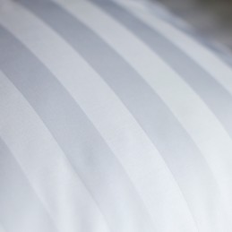 Pillow case 53*63 cm, satin stripe 3 cm