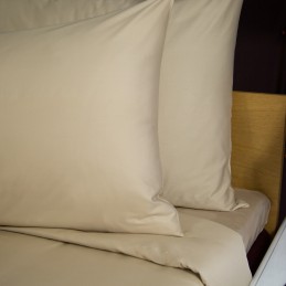 Bed sheet 250*270 cm beige double