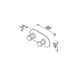 Rätiku nagi, 2 konksu Geesa