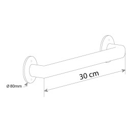 Haaramis käsipuu 30 cm