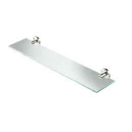 Klaasist riiul koos hoidjaga, 60 cm Geesa