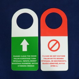 Uksesilt - Mitte segada, plastik