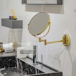 Seinapeegel 2-osalise varrega (kahe poolega) kuldne