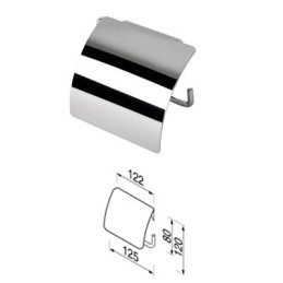 WC papīra turētājs ar vāku Geesa