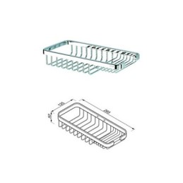Mazgāšanas sūkļu/ziepju turētājs, liels Geesa