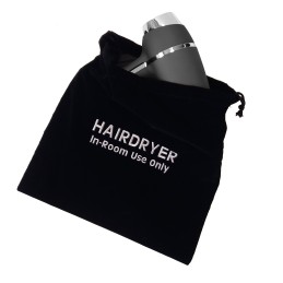 Juuksefööni kott, must