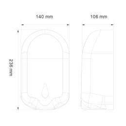 Automaatne seebidosaator Saphir 1,1 L