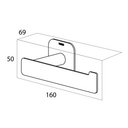 WC paberi hoidja Tiger