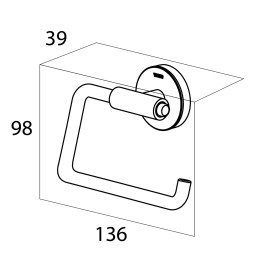 WC paberi hoidja Tiger