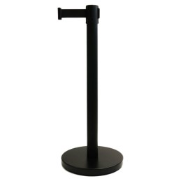 Must piirdepost, musta lindiga