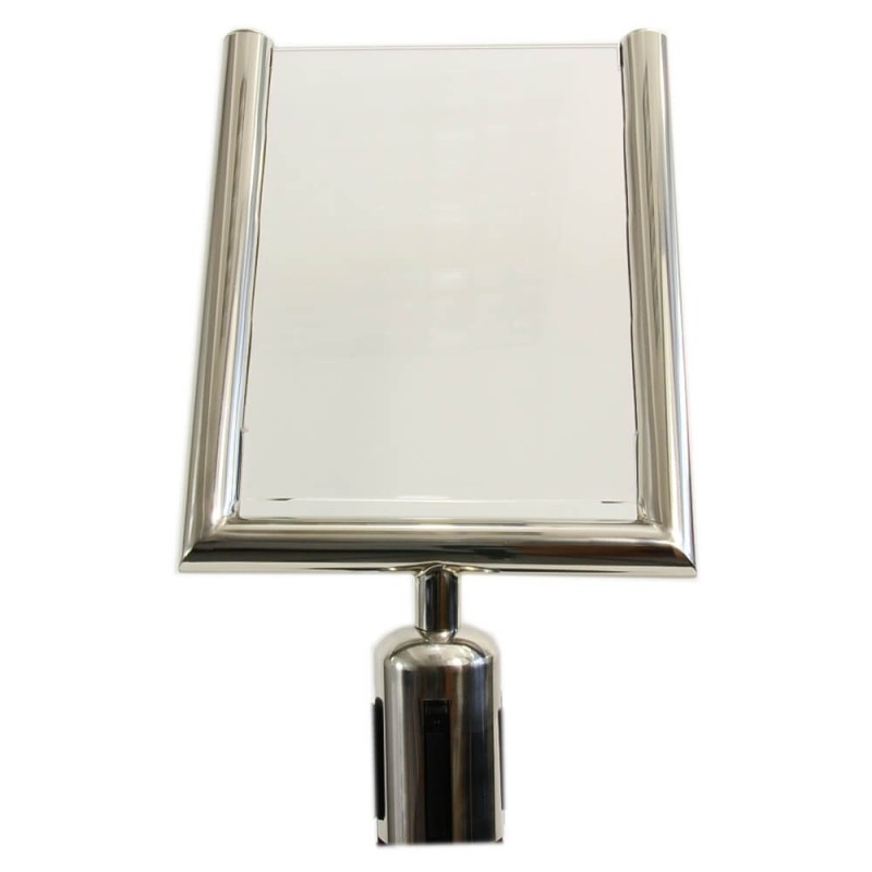 Infotahvel A4 lindiga piirdepostile