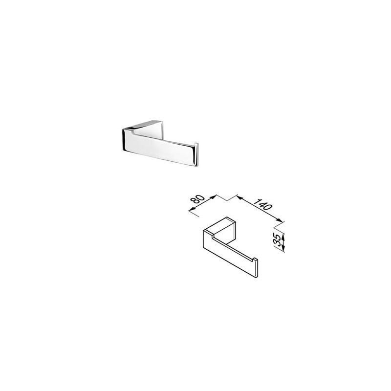 WC papīra turētājs Geesa