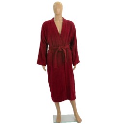 Frotee hommikumantel L bordoopunane