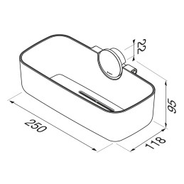 Duširiiul 25 cm Geesa