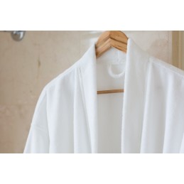 Lightfiber kerge hommikumantel XL valge