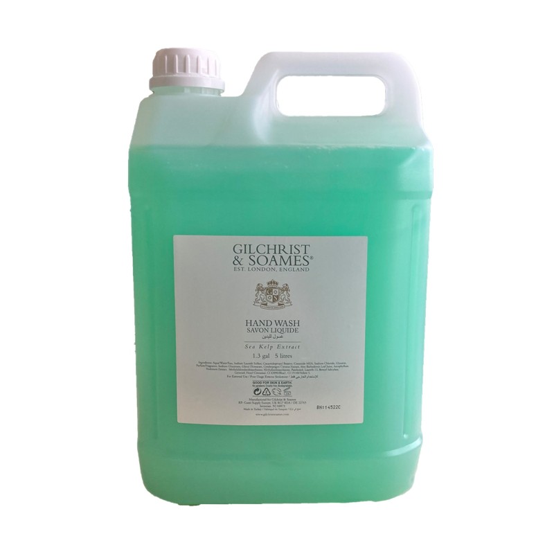 Käteseep 5 L kanister Gilchrist&Soames