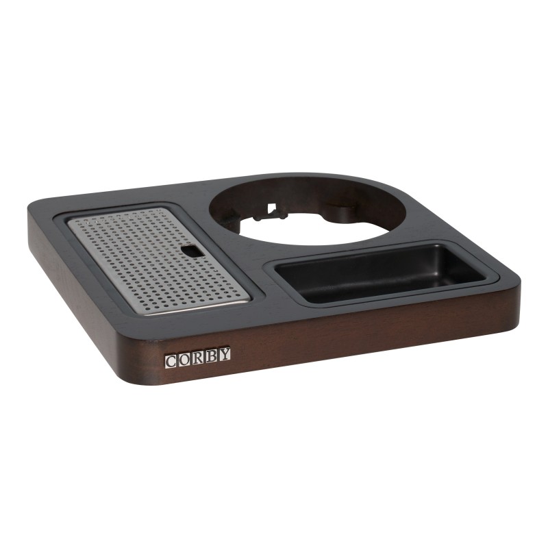 Tervituskandiku alus Canterbury, tume puit