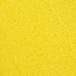 Yellow terry towel 50*70 cm