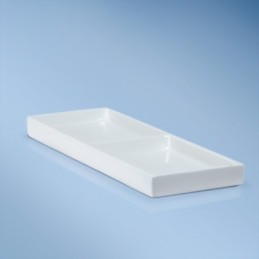 Keramikas paliktnis balts