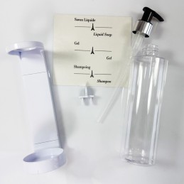 Duschgelspender 300 ml, weiß