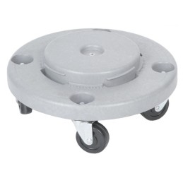 Plastmasas atkritumu konteiners 80 L, pelēks