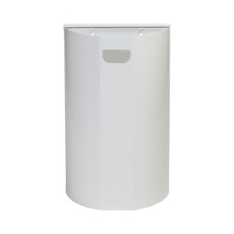 Wandmontierter Abfallbehälter 40 L, weiß