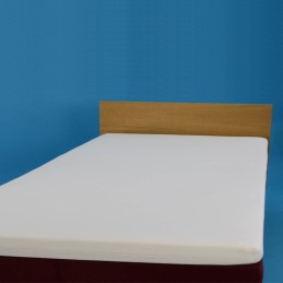 Palags ar gumiju 180*200 cm, trikotāža, balts