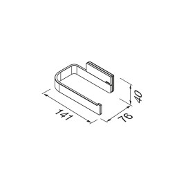 WC-Papierhalter Geesa