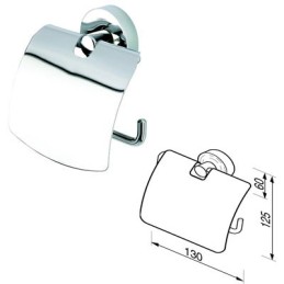 WC-Papierhalter mit Deckel Geesa