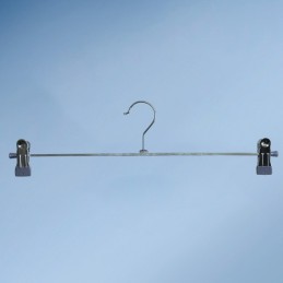 Metall-Kleiderbügel mit Klemmen, Breite 40 cm