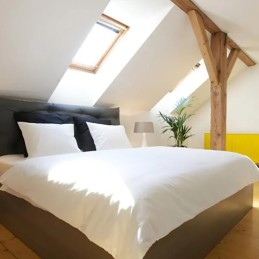 Bettlaken 185*320 cm, weiß