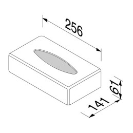 Serviettenhalter freistehend Geesa