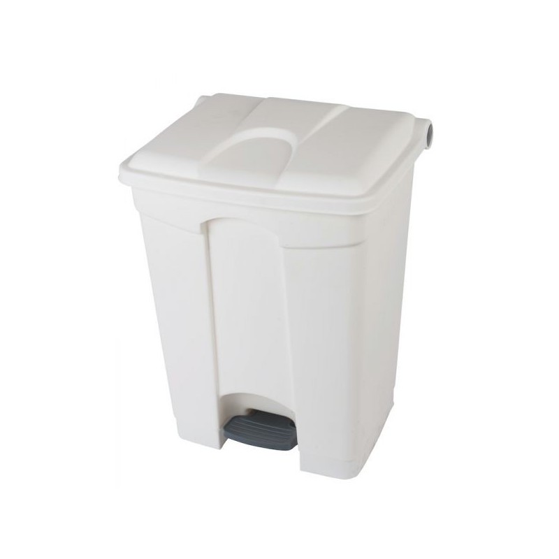 Pedal-Mülleimer 70 L, weiß (ohne Deckel)