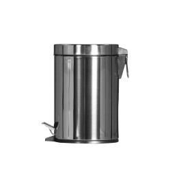Atkritumu tvertne ar pedāli 5 L, pulēta