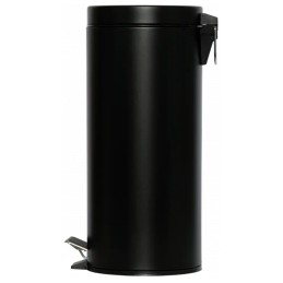 Treteimer 30 L, schwarz