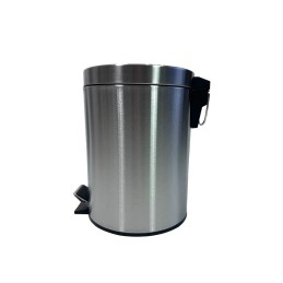 Atkritumu tvertne ar pedāli 5 L, slīpēta