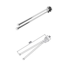 Handtuchhalter mit zwei Stangen Geesa