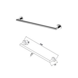 Dvieļu turētājs, 45 cm Geesa