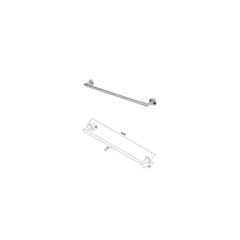 Dvieļu turētājs, 60 cm Geesa