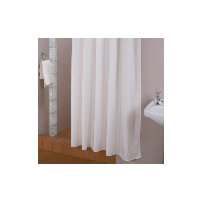 Duschvorhang 120*200 cm weiß