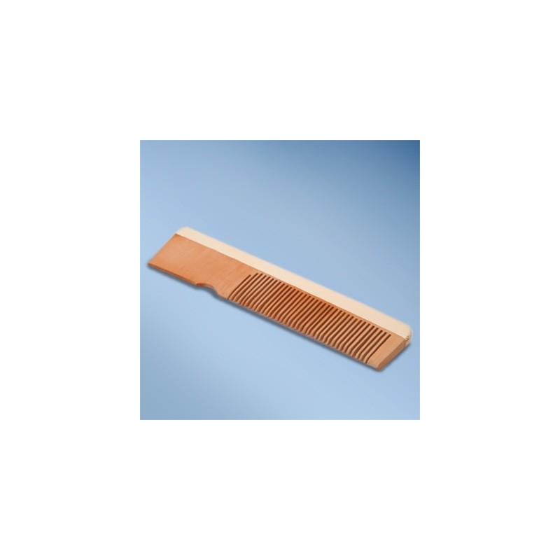 Comb, wooden, natural wood